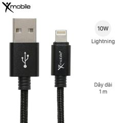  Cáp Lightning 1m Xmobile Spanker B 2 Đen 