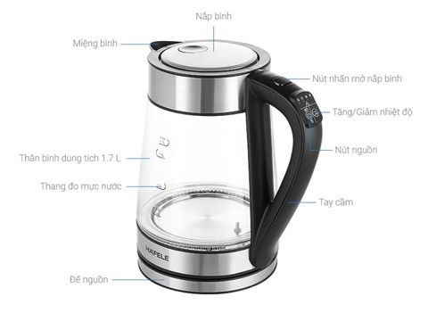 Bình Đun Siêu Tốc Hafele T-602c