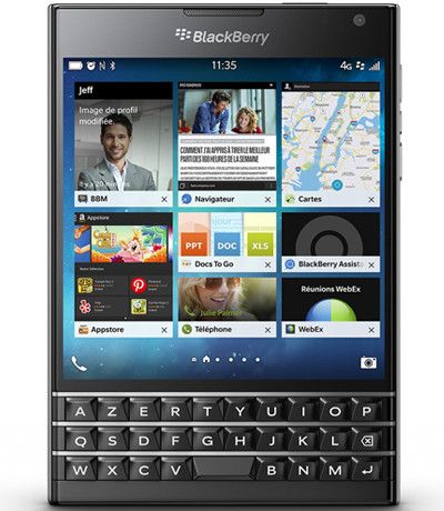 Điện Thoại Blackberry Passport Pháp - Đen