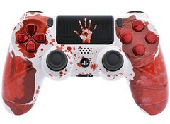  Sony Ps4 Pro Controller - Bloody Hands 