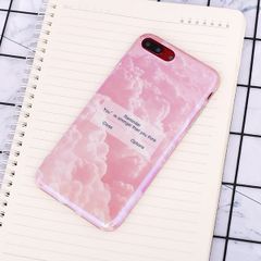  Ốp lưng iPhone 7/8+ nhựa dẻo Blue ray IMD OSMIA CN1190927 Mây hồng 
