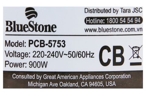 Nồi áp suất điện Bluestone PCB-5753