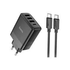  Bộ cốc kèm cáp sạc nhanh PD 45W, QC3.0 Hoco C127A (3A1C) 