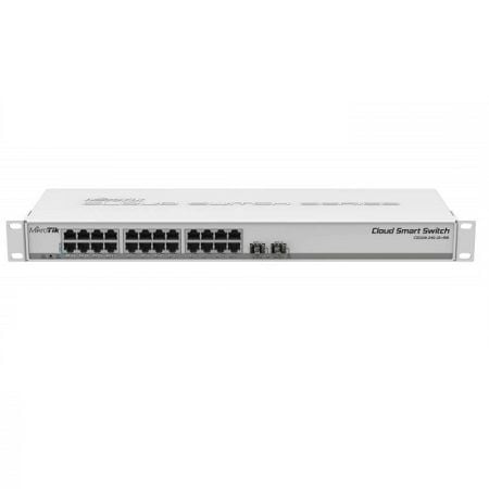 Bộ Chuyển Đổi Mạch Switch Quang Mikrotik Css326-24g-2s+rm