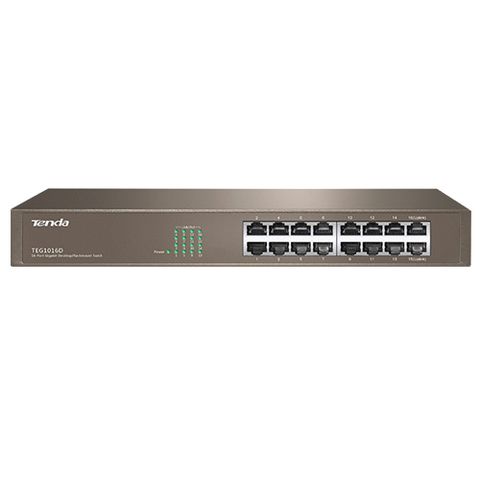 Bộ Chuyển Tenda Teg1016d 16-port 10/100/1000 Gigabit