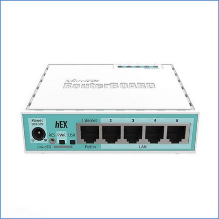 Bộ Định Tuyến Router Mikrotik Hex Rb750gr3