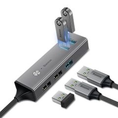  Bộ Hub Chuyển Đổi Type C Sang Usb 3.0 Baseus Lv383-ta-gy 