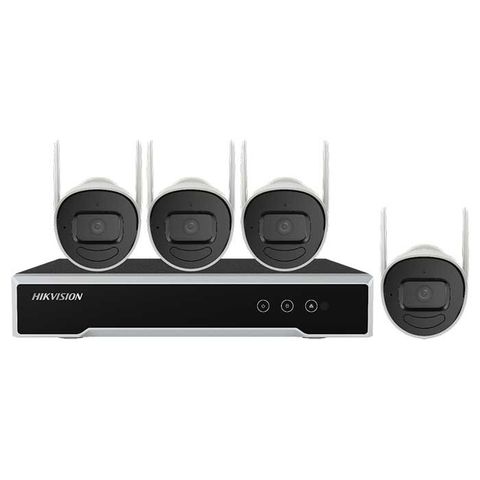 Bộ Kit 4 Camera Ip Wifi Hikvision Nk42w0h(d)