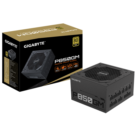 Bộ Nguồn Gigabyte P850gm - 80 Plus Gold - Full Modular