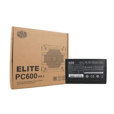 Bộ Nguồn Máy Tính Cooler Master Elite V3 230v Pc600 600w