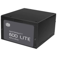  Bộ Nguồn Máy Tinh Cooler Master Masterwatt Lite 600w 80 Plus 