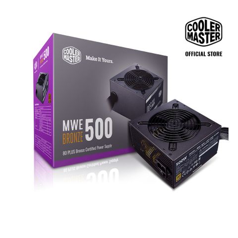 Bộ Nguồn Máy Tính Cooler Master Mwe Bronze 500w V2 230v-500w-80 Plus