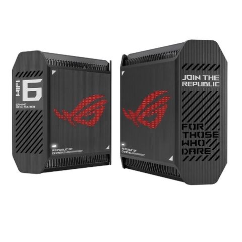 Bộ Phát Wifi 6 Asus Rog Rapture Gaming Gt6 Black 2-Pack