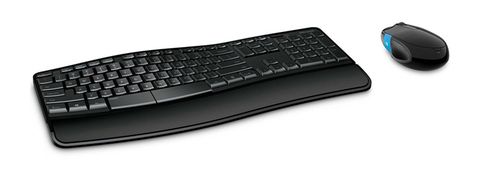 Bộ Phím Chuột Không Dây Microsoft Wireless Scupt Comfort Đen L3v-00027