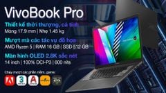  Laptop Asus VivoBook Pro 14x OLED M7400QC R5 5600H/16GB/512GB/4GB RTX3050/90Hz/Win11 (KM013W) 