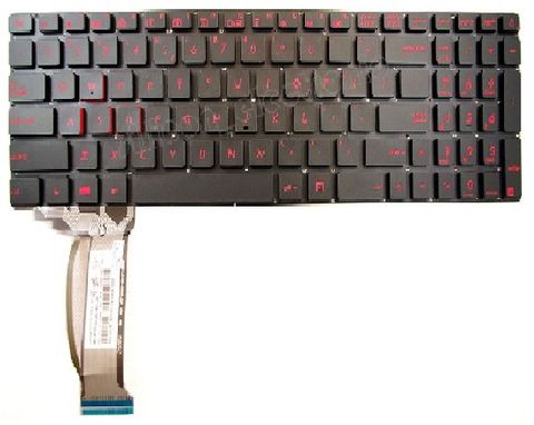 Bàn Phím Keyboard Laptop Asus Gaming Rog G51Jx 3D