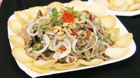 Cách làm bò tái me - gỏi bò tái me đơn giản ngon khó cưỡng ăn là ghiền