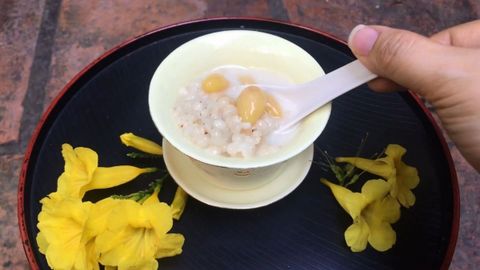 Cách nấu chè bo bo bạch quả béo bùi, thơm ngon dinh dưỡng