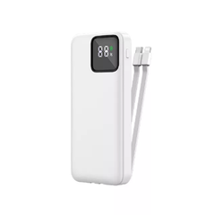  Pin Dự Phòng Wiwu LED Display Built-in Cable Power Bank 20000mAh 
