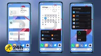 Xiaomi âm thầm giới thiệu hệ thống widget mới trên MIUI 12.5 Enhanced Edition, nhìn khá giống iOS của nhà Táo