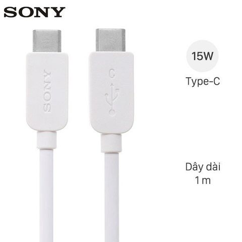 Cáp Type C-Type C 1m Sony CP-CC100
