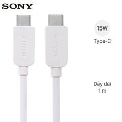  Cáp Type C-Type C 1m Sony CP-CC100 