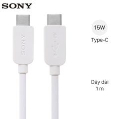  Cáp Type C-Type C 1m Sony CP-CC100 