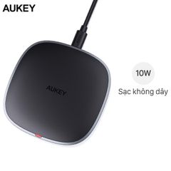  Đế sạc không dây Qi QC 3.0 AUKEY LC-C6 Đen 