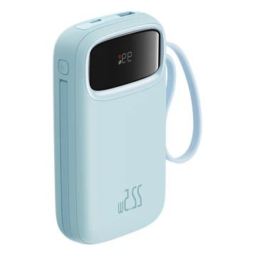 Pin sạc dự phòng Baseus Qpow2 màn hình số 20.000mAh 22.5W kèm cáp Lightning và Type-C PPMD20