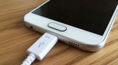  Android đang sạc pin hiển thị không có ảnh được chọn 