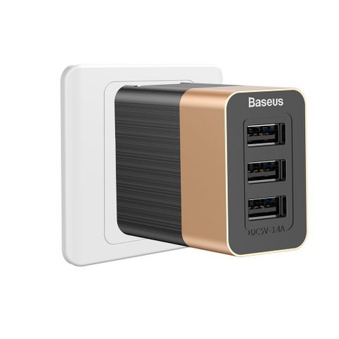 Bộ Sạc Đa Năng Baseus Duke 3usb Smart Fast Charger