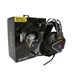  Tai Nghe Gaming Zidli Zh27 (7.1 Usb, Argb, Mic Led 360) 