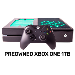  Microsoft Xbox One Rgb Green Led Console 1Tb (Premium Refurbished By Eb) 