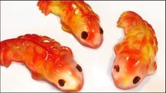  2 cách làm thạch rau câu hình con cá chép cúng bàn thờ gia tiên ngày lễ 