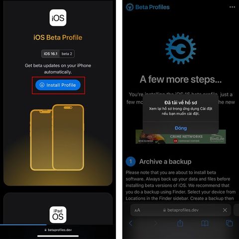 Cách Cập Nhật Ios 16.1 Beta 2 Thông Báo Phần Trăm Pin Cùng Nhiều Tính Năng Mới