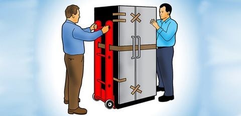 Cách di chuyển tủ lạnh an toàn và đúng cách
