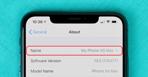Hướng dẫn đổi tên điện thoại iPhone đơn giản nhất