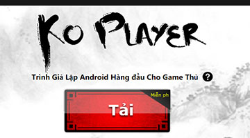 Cách giả lập Android trên PC với Koplayer