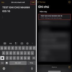  Cách Tạo Ghi Chú Nhanh Trên Iphone Chạy Ios 16 Để Bạn Lưu Lại Thông Tin Nhanh Hơn 