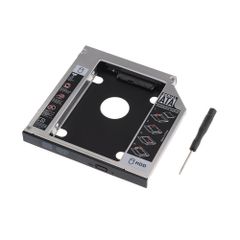  Caddy Bay(Thay Thế Dvd Để Gắn Thêm Hdd,Ssd) Slim  (Nhôm) 