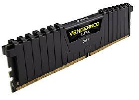 Vengeance® Lpx 8Gb (1X8Gb) Ddr4 Dram 2400Mhz C14 - Black