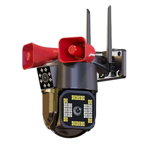 Camera Ip wifi 2 mắt còi hú Yoosee Q30D