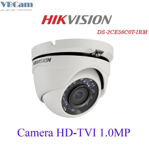 Camera Dome HD-TVI Hikvision DS-2CE56C2T-IRM