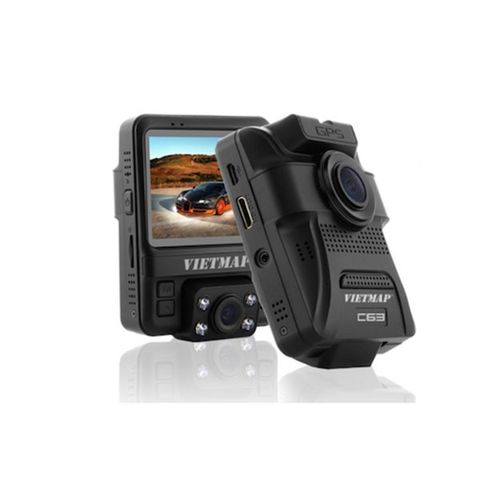 Camera Hành Trình Trước & Trong Xe Có Cảnh Báo Gt Vietmap C63