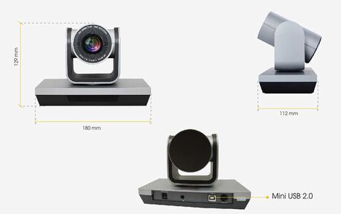 Camera Zoom Quang 10x - Full Hd Oneking H1-ham Và H1-pam
