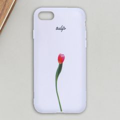  Ốp lưng iPhone 7 - iPhone 8 Nhựa dẻo Candy Xmobile Tulip Trắng 