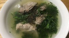  Cách nấu canh cải cúc (tần ô) nấu xương ngon ngọt thanh mát cho bữa cơm 