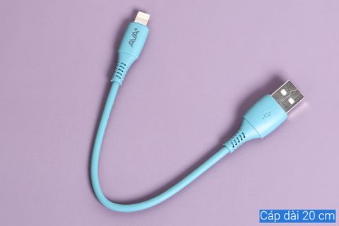 Cáp Lightning 0.2m AVA+ CN034