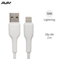  Cáp Lightning 2m Ava+ LJET-L21 
