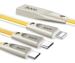  Cáp sạc 3 đầu hoco u9 1.5m 